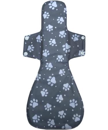 5pcs MUMBABY 16inch Ultra-deep Sleep Charcoal Bamboo Mama Cloth/ Menstrual Pads - Reusable Sanitary Pads (Footprint) - Buy Online on GoSupps.com