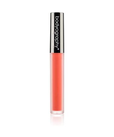 Bodyography Matte Lip Lava Liquid Lipstick (Crystal Moon): Gold-Pink Salon Makeup Long-Wearing Lipstick with Soft Opaque Finish | Vegan  Gluten-Free  Cruelty-Free  Paraben-Free Crystal Moon (Metallic Gold-Pink)