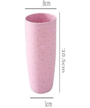 Digjobk Light Blue Toothbrush Mug - Eco-Friendly Couple Washing Cup 350 ml Dental Cylinder - Buy Online on GoSupps.com
