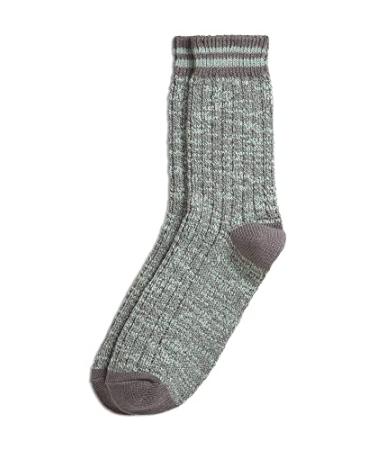 Jockey Women's Socks Women's Camp Crew Sock One Size Battleship Grey