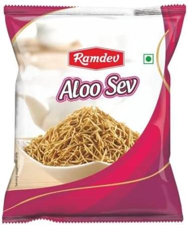 Ramdev | Aloo Sev | 400G | Indian Origin | Namkeen |Tasty and Healthy (Pack of 2) - Buy Online on GoSupps.com