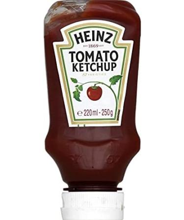 Heinz Tomato Ketchup 250 g Pack of 4 Sold as a Set - Buy Online on GoSupps.com