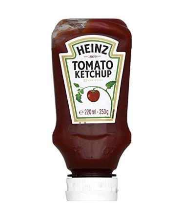 Heinz Tomato Ketchup 250 g – Pack of 4 – Sold as a Set