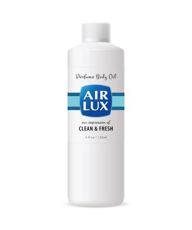 Perfume Impression of Emra Clean & Fresh For Women Men Replica Pure Concentrated Long Lasting Fragrance Alcohol-Free Body Oil Dupes Grand Quality Bulk Size Type Parfums Cologne 4 Fl Oz EMRA CLEAN & FRESH 4.00 Fl Oz (Pack of 1)