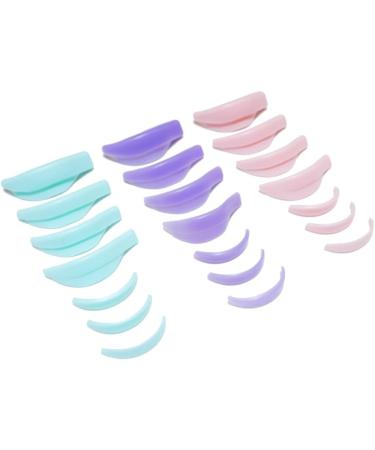 Lckiioy 7 Pairs Eyelash Lifting Extension Kit Silicone Pad Eye Lash Perm Pads 3D Lashes Curler Applicator Tools High Quality Purple - Buy Online on GoSupps.com