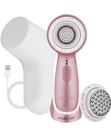 Michael Todd Beauty - Soniclear  Facial Cleansing Brush System - 3-Speed Powered Exfoliating Face Brush - Buy Online on GoSupps.com