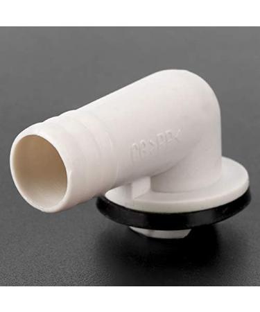 fegayu Right Angel Outlet Connector Drain Outlet Connector Air Conditioner Drain Environmentally Friendly for Air Conditioner Sewage Drainage - Buy Online on GoSupps.com