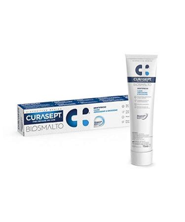 Promo 2 packs Curasept Bio-Smalt caries protection 75 + 75 ml - Buy Online on GoSupps.com