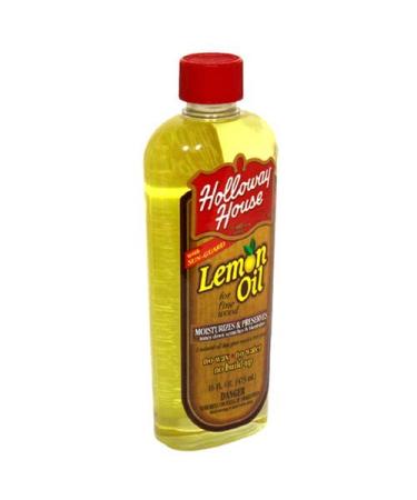 Holloway House Lemon Scent Lemon Oil 16 oz. Liquid