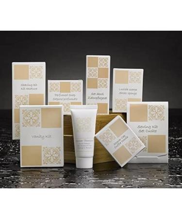 MAQA 50 pieces shower shampoo single dose 25 ml shower shampoo hotel line Cortesia shower shampoo - Buy Online on GoSupps.com