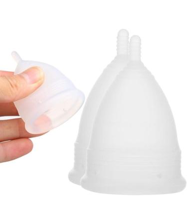 Alupre Reusable Silicone Menstrual Cup Set | Eco-Friendly Feminine Hygiene (Large) - International Shipping - Buy Online on GoSupps.com