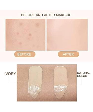 Perebella CC Cream Skin Tone Adjusting CC Cream SPF 50 Pre-Makeup Primer Moisturizing Concealer Brightening Skin Tone Color Correcting Self Adjusting for Mature Skin (2 Piece) - Buy Online on GoSupps.com