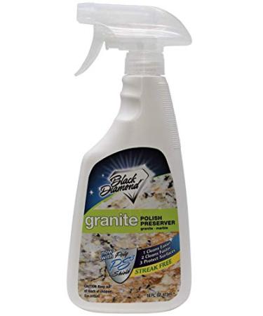 Granite Polish Preserver: Wax & Protectant  Best Protector & Care Product for Easy Maintenance Countertops, Marble  Streak-Free Finish. 16 Fl Oz (Pack of 1)