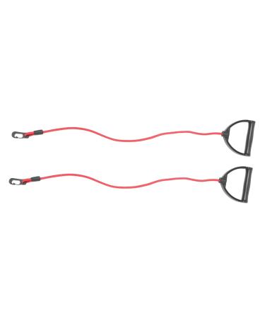 1 Pair Pull Rope Fitness Elastic Belt Treadmills for Home Treadmill for Home Muscle Resistance Bands Resistance Exercise Band Removable Resistance Bands Pulling Ropes Red Latex