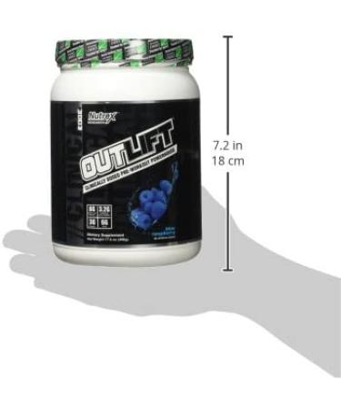 Nutrex Research Outlift Pre-Workout Powerhouse | Blue Raspberry | 20 Servings - Buy Online on GoSupps.com
