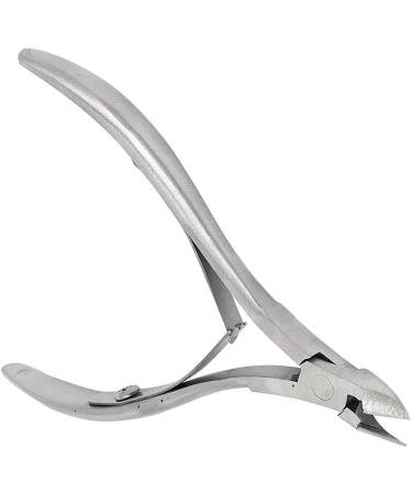 sourcingmap Silver Tone Stainless Steel Dead Skin Cuticle Pusher Remover Scissors - Buy Online on GoSupps.com