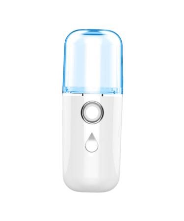 Baluue Nano Water Replenishing Instrument Handheld Steamers Steamer Portable Face Humidifier White Plastic