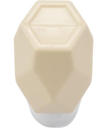 RIYAN Beige Rhombus Nail Art Pump Dispenser Empty 200ML Bottle Acrylic Gel Polish Remover Cleaner Liquid Container Storage Manicure Tool - Buy Online on GoSupps.com