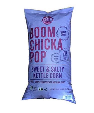 2 Pack Angie's Boom Chicka Pop Sweet and Salty Kettle Corn 25oz - Gluten Free - Buy Online on GoSupps.com