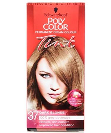 Schwarzkopf Poly Color Tint (37 Dark Blonde 2 x 1pk) Dark Blonde 37 2 x 1pk 2 Count (Pack of 1)