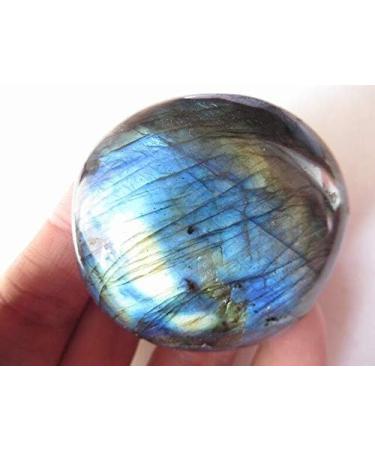 86g A Rare Natural Flash Labradorite Crystal Gem Stone Original Reiki ningxiao - Buy Online on GoSupps.com