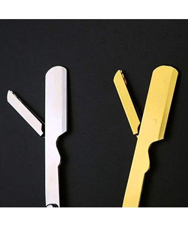 Buy Gsrimgratoe Folding Shaving Razor Knife | Professional Stainless Steel Beard Razor for Men - Buy Online on GoSupps.com