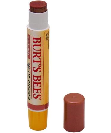 Burt's Bees Lip Shimmer Caramel 0.09oz - Natural Moisturizing Lip Balm - Pack of 1 - Buy Online on GoSupps.com