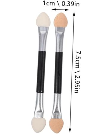 WOONEKY 40pcs Latex Eye Shadow Stick Make up Sponges Eyeshadow Foam Cosmetics Brush Aluminum - Buy Online on GoSupps.com