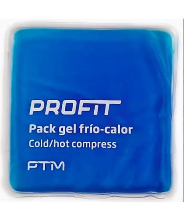 PTM Cold Hot Compress - Anatomic - Reusable 13X13 cm for Sports Injuries Arthritis Strains Contusions Post Surgical First Aid & All Other Hot or Cold Therapies. Heat & Ice Pack