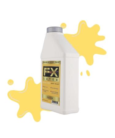 Liquid Latex Fashions - Ammonia-Free Yellow Face Paint for Kids & Adults | 16 oz | Ideal for Art Parties Cosplay & Concerts - Buy Online on GoSupps.com