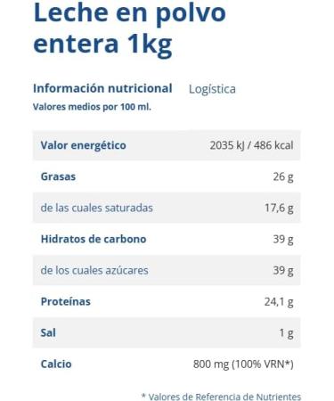 MADALO Pack of 2 pieces of milk powder Central Lattera Asturiana 1 kg total 2 kg - Buy Online on GoSupps.com