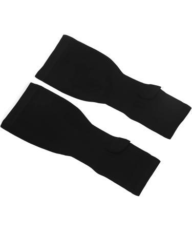 Compression Socks Open Toe 23-32 mmHg | Light Breathable Elastic | Varicose Veins Support (5xL) - Buy Online on GoSupps.com