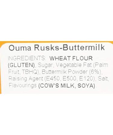 Ouma Buttermilk Rusks 500g - Delicious South African Breakfast Treat - Buy Online on GoSupps.com