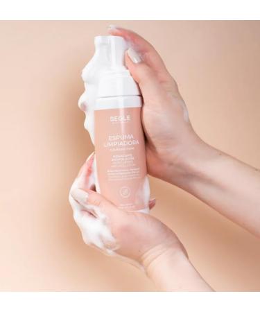 Segle Clinical | Cleansing Foam | Cleans Hydrates and Softens the Skin | Protective Effect | Anti-Pollution | With Hyaluronic Acid | 150 ml - Buy Online on GoSupps.com