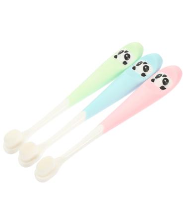Hoement 3 pieces children travel toothbrush ergonomic toothbrush travel toothbrush children's needs travel teeth household children's toothbrush ergonomic children's toothbrush children's toothbrush