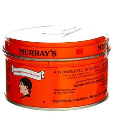 Murray's Superior Hair Dressing Pomade 3oz - Classic Styling Pomade - Buy Online on GoSupps.com