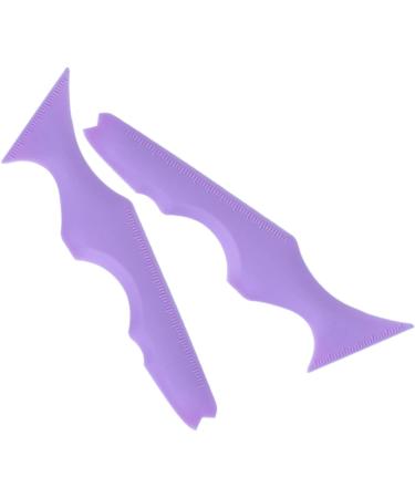 Angoily Eyelash Tool 8 Pcs Silicone Beauty Ruler Eyeshadow Eyebrow Stencils Aid Makeup Stencils Aid Cosmetic Beauty Tools - Buy Online on GoSupps.com