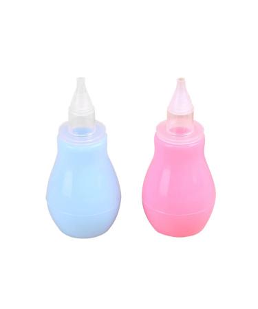 Baby Nasal Aspirator Nasal Shower Manual Nasal Set for Toddlers Newborns 2pcs