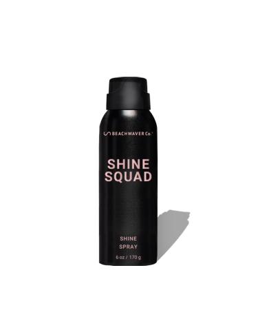 Beachwaver Shine Squad Shine Spray - Lightweight Glossy Finishing Spray for Hair with HiX Vegan Bond Multiplers - Post-Styling High-Gloss Mist for a Smooth Finish & No Frizz (5.5 Fl Oz)