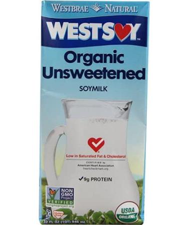 Westsoy Organic Unsweetened Soymilk Original - 64 fl oz (2 Pack) - Buy Online on GoSupps.com