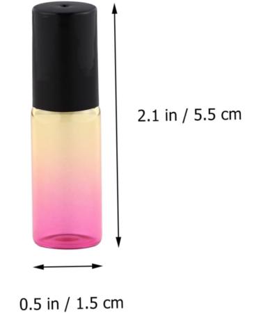 Minkissy 15 Pcs Roll-on Bottles 10ml | Travel Perfume & Essential Oil Containers | High-Quality Portable Bottling - Buy Online on GoSupps.com