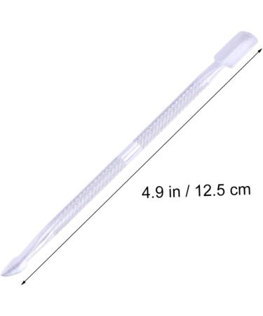 Nail Cutter Stainless Steel Cleaner Serving Spoon Made of Metal Nail Dead Skin Pusher Cuticle Spoon Pusher Spoon Pusher for Cuticle Detergent Pusher Suite - Buy Online on GoSupps.com