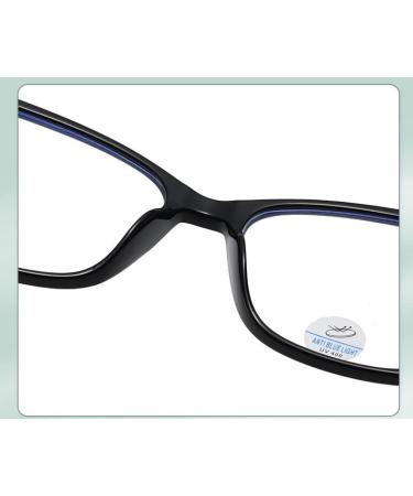 Anti Glare Blue Light Blocking Reading Glasses - Fashion Flat Light Mirror Eyewear for Men & Women - Buy Online on GoSupps.com