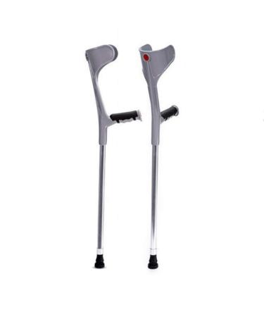 Forearm Crutches Adjustable Handle Ergonomic and Comfortable Durable for Standard and Tall Adults Lightweight Aluminum A (A) (A) Selfless dedication