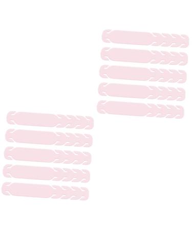 Magiclulu 20 Stk Elastic mask band buckle hooks hook bar I ask band buckle face cover eargente head strap ear rope buckle makes mask accessories with hook controller