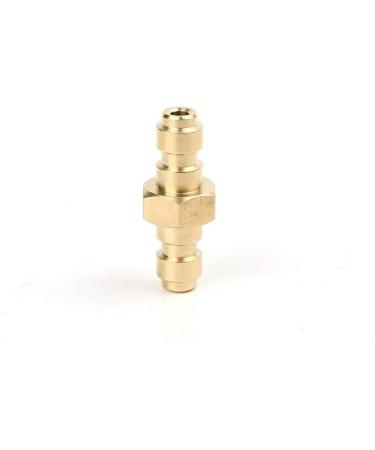 IORMAN Universal Double Male Quick-Disconnect Coupling Adapter 8mm - Brass Air Tool Fittings for PCP, Airsoft, Paintball - Buy Online on GoSupps.com