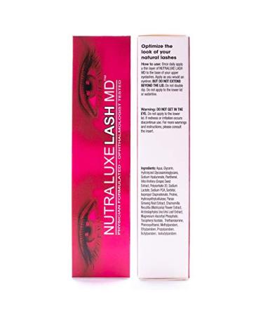 Nutra Luxe Md Eyelash Conditioner 0.1 Fl Oz - Nourishing Formula for Lush Lashes - Pack of 1 - Buy Online on GoSupps.com