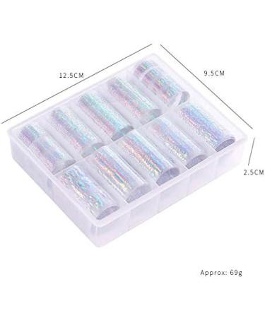 Fcuajdkq 1Box/10 Roll Nail Art Stickers Nail Art Transfer Stickers Mixed 3D Nail Sticker - Buy Online on GoSupps.com