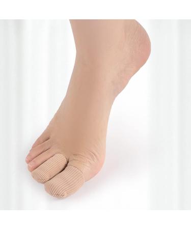 Ssiyiya Gel Toe Protection for Big Toes - 8 Soft Fabric Covers Anti-Friction Sleeves & Pillows for Men & Women - Ultimate Foot Care Solution - Buy Online on GoSupps.com