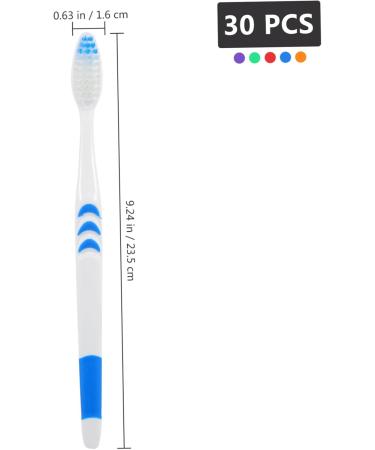 Lalafina Disposable Toothbrushes - 30 Pack Portable & Extra Soft Tooth Cleaning Tool for Sensitive Teeth - Buy Online on GoSupps.com